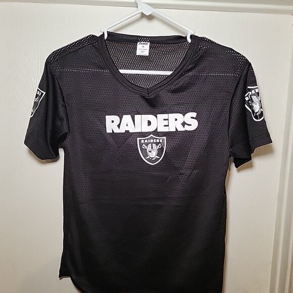 Franklin Oakland Las Vegas Raiders Jersey Youth Size BOYS Medium - Picture 4 of 6